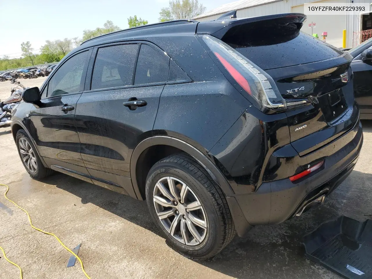 2019 Cadillac Xt4 Sport VIN: 1GYFZFR40KF229393 Lot: 56395665