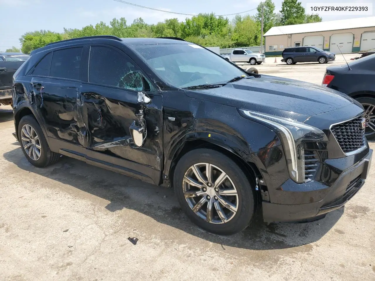 2019 Cadillac Xt4 Sport VIN: 1GYFZFR40KF229393 Lot: 56395665