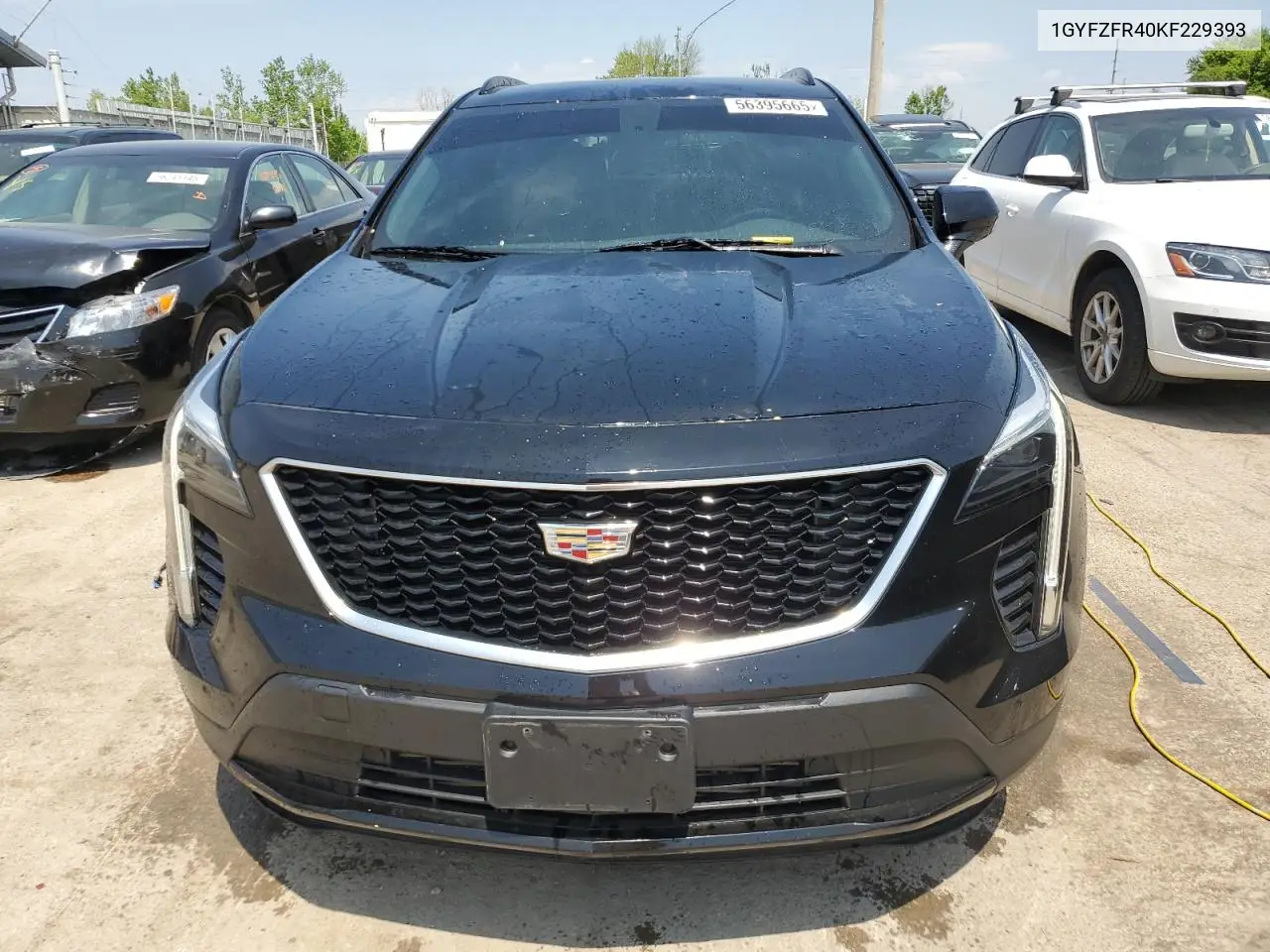 2019 Cadillac Xt4 Sport VIN: 1GYFZFR40KF229393 Lot: 56395665