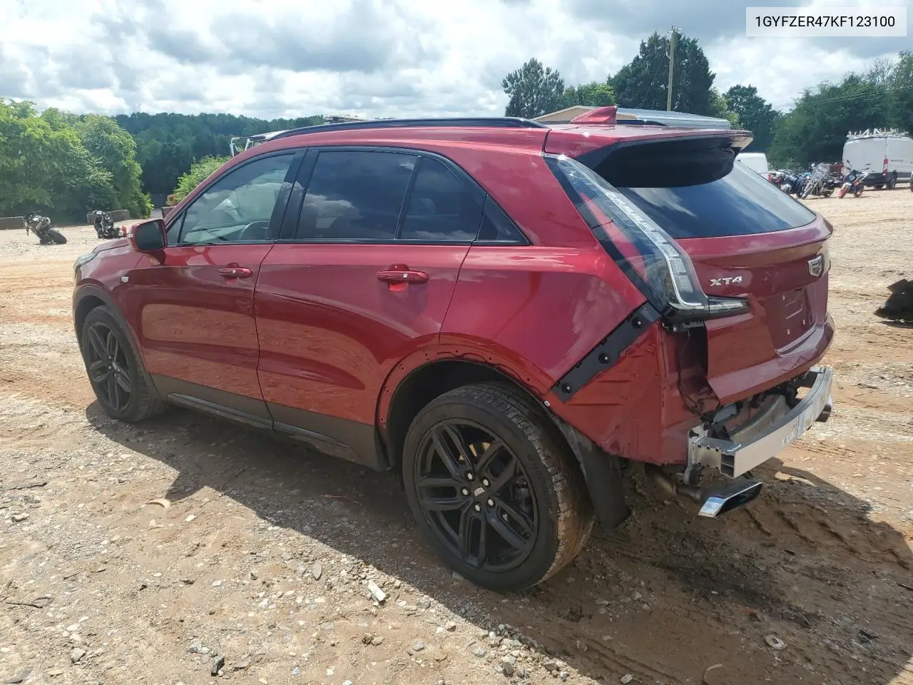 2019 Cadillac Xt4 Sport VIN: 1GYFZER47KF123100 Lot: 56642365