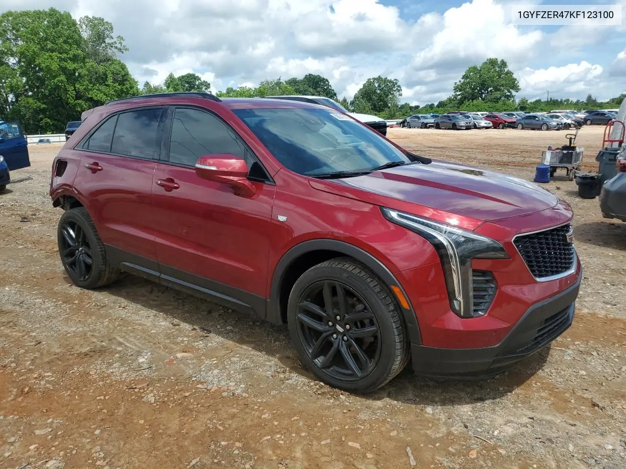 2019 Cadillac Xt4 Sport VIN: 1GYFZER47KF123100 Lot: 56642365