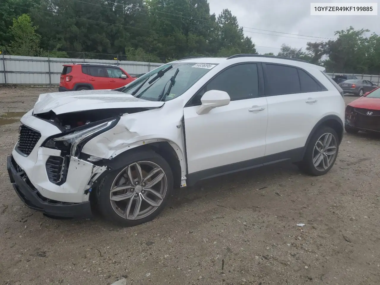 2019 Cadillac Xt4 Sport VIN: 1GYFZER49KF199885 Lot: 56836895