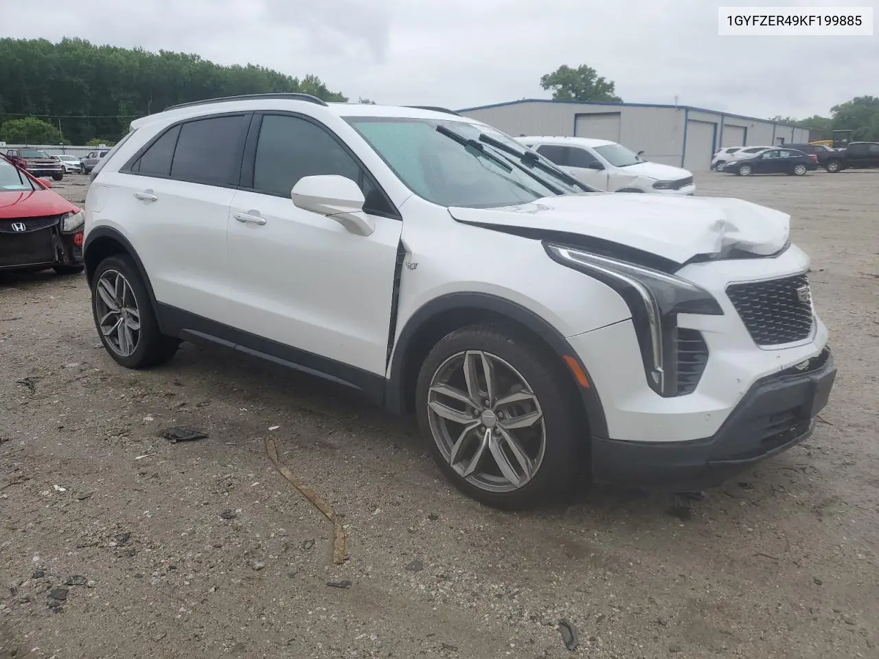 2019 Cadillac Xt4 Sport VIN: 1GYFZER49KF199885 Lot: 56836895