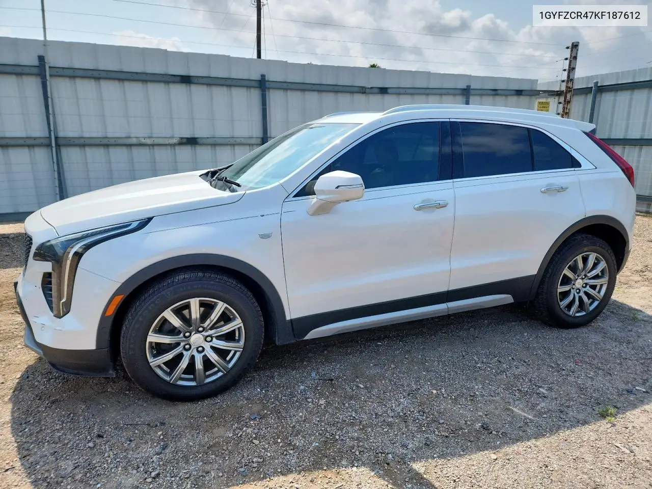 2019 Cadillac Xt4 Premium Luxury VIN: 1GYFZCR47KF187612 Lot: 58208585
