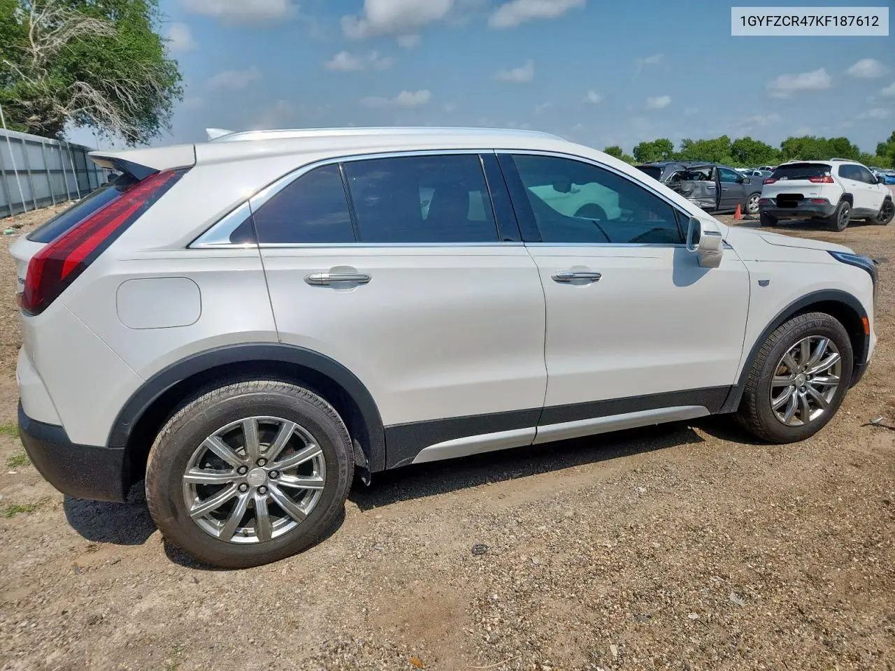 2019 Cadillac Xt4 Premium Luxury VIN: 1GYFZCR47KF187612 Lot: 58208585