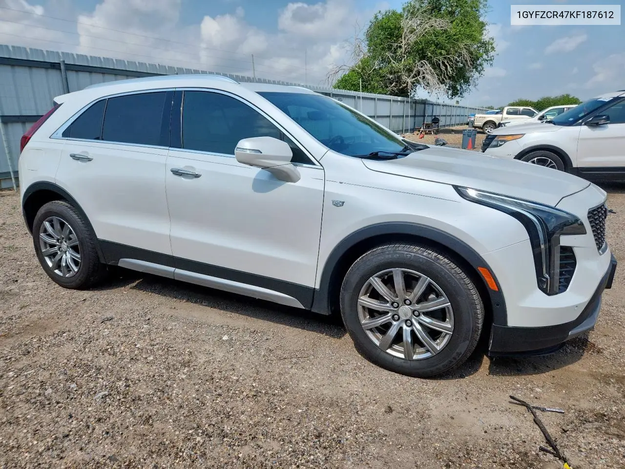 2019 Cadillac Xt4 Premium Luxury VIN: 1GYFZCR47KF187612 Lot: 58208585