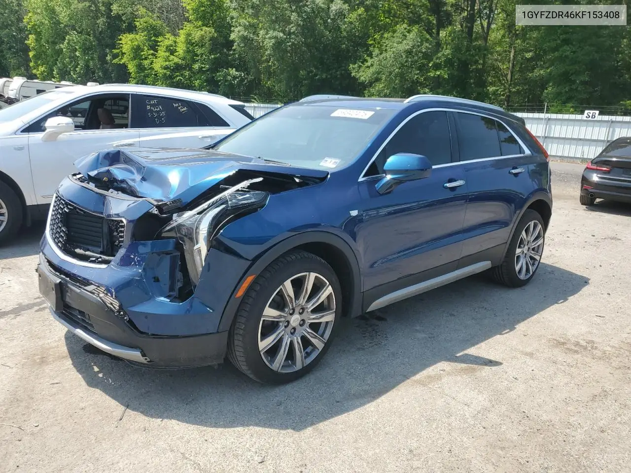 2019 Cadillac Xt4 Premium Luxury VIN: 1GYFZDR46KF153408 Lot: 59340475
