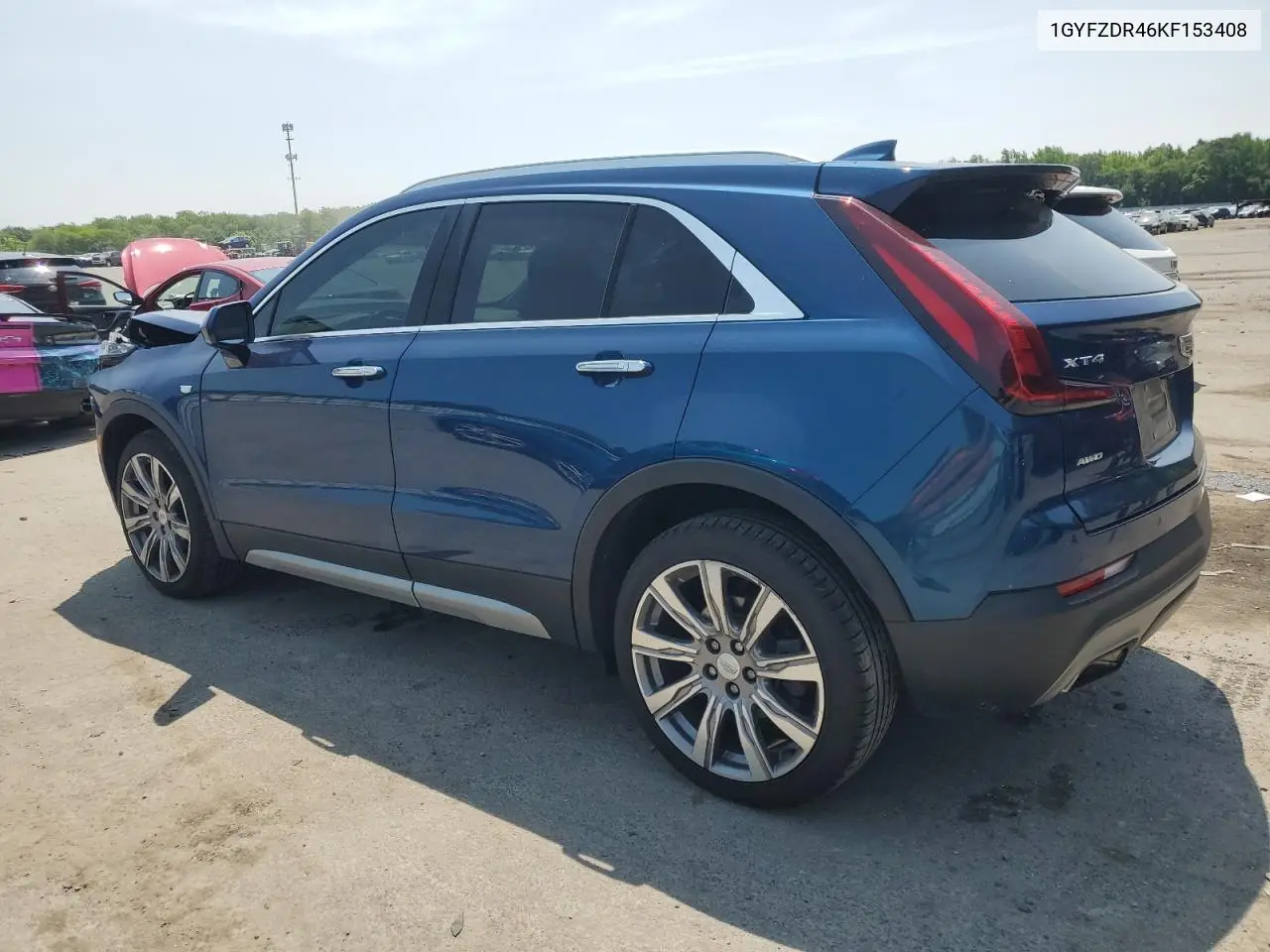 2019 Cadillac Xt4 Premium Luxury VIN: 1GYFZDR46KF153408 Lot: 59340475
