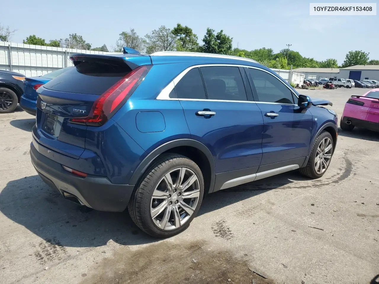 2019 Cadillac Xt4 Premium Luxury VIN: 1GYFZDR46KF153408 Lot: 59340475