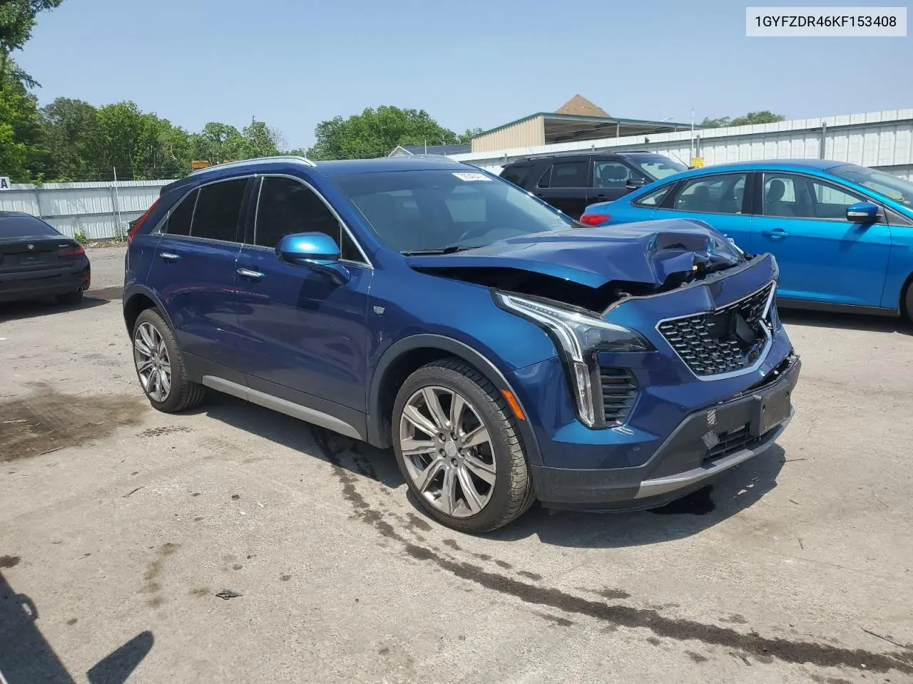 2019 Cadillac Xt4 Premium Luxury VIN: 1GYFZDR46KF153408 Lot: 59340475