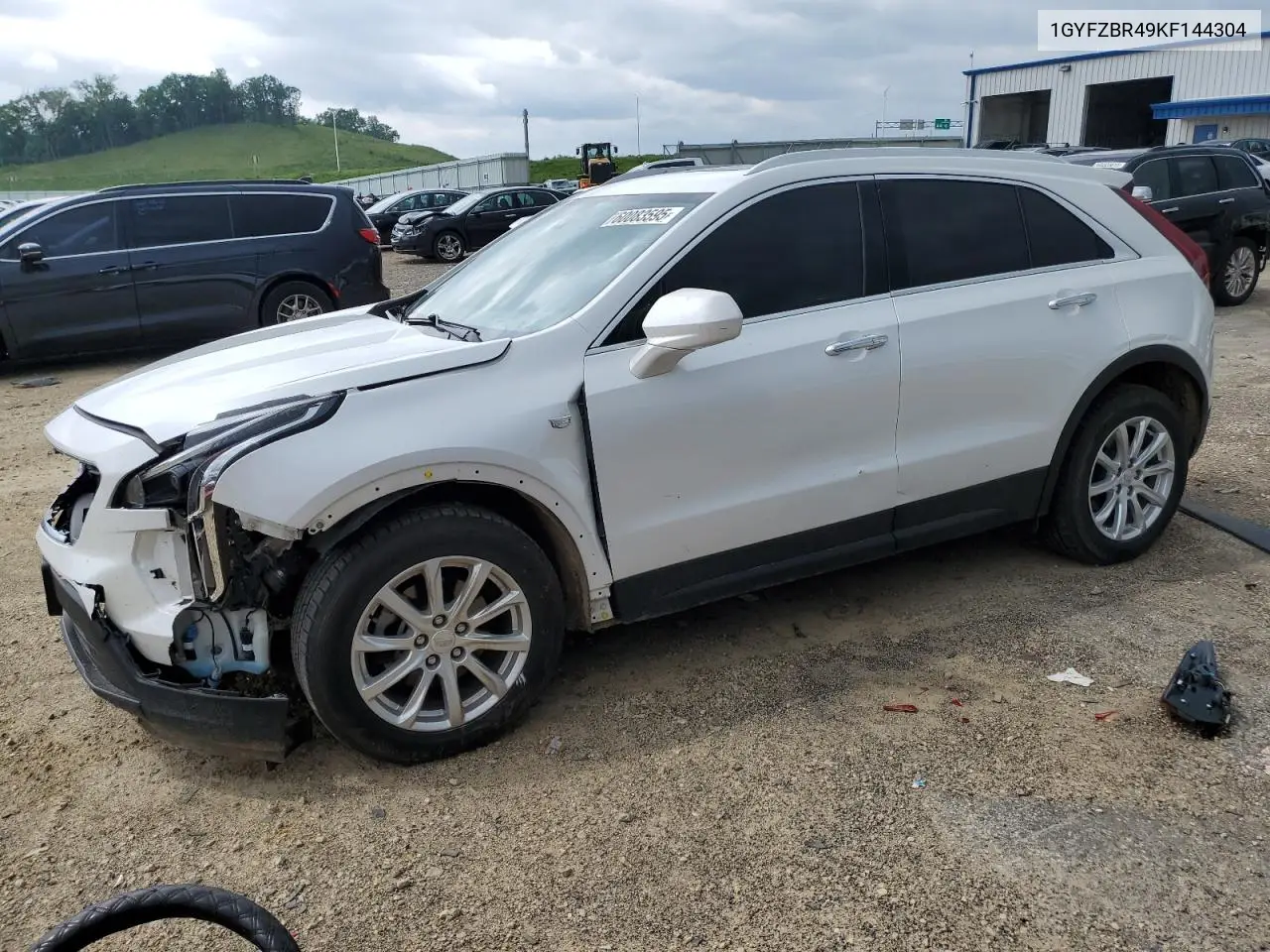 2019 Cadillac Xt4 Luxury VIN: 1GYFZBR49KF144304 Lot: 60083595