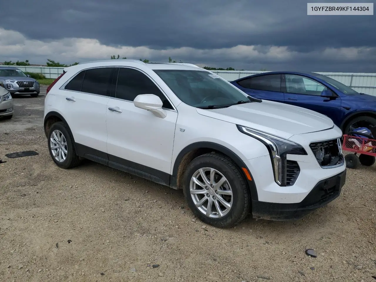 2019 Cadillac Xt4 Luxury VIN: 1GYFZBR49KF144304 Lot: 60083595