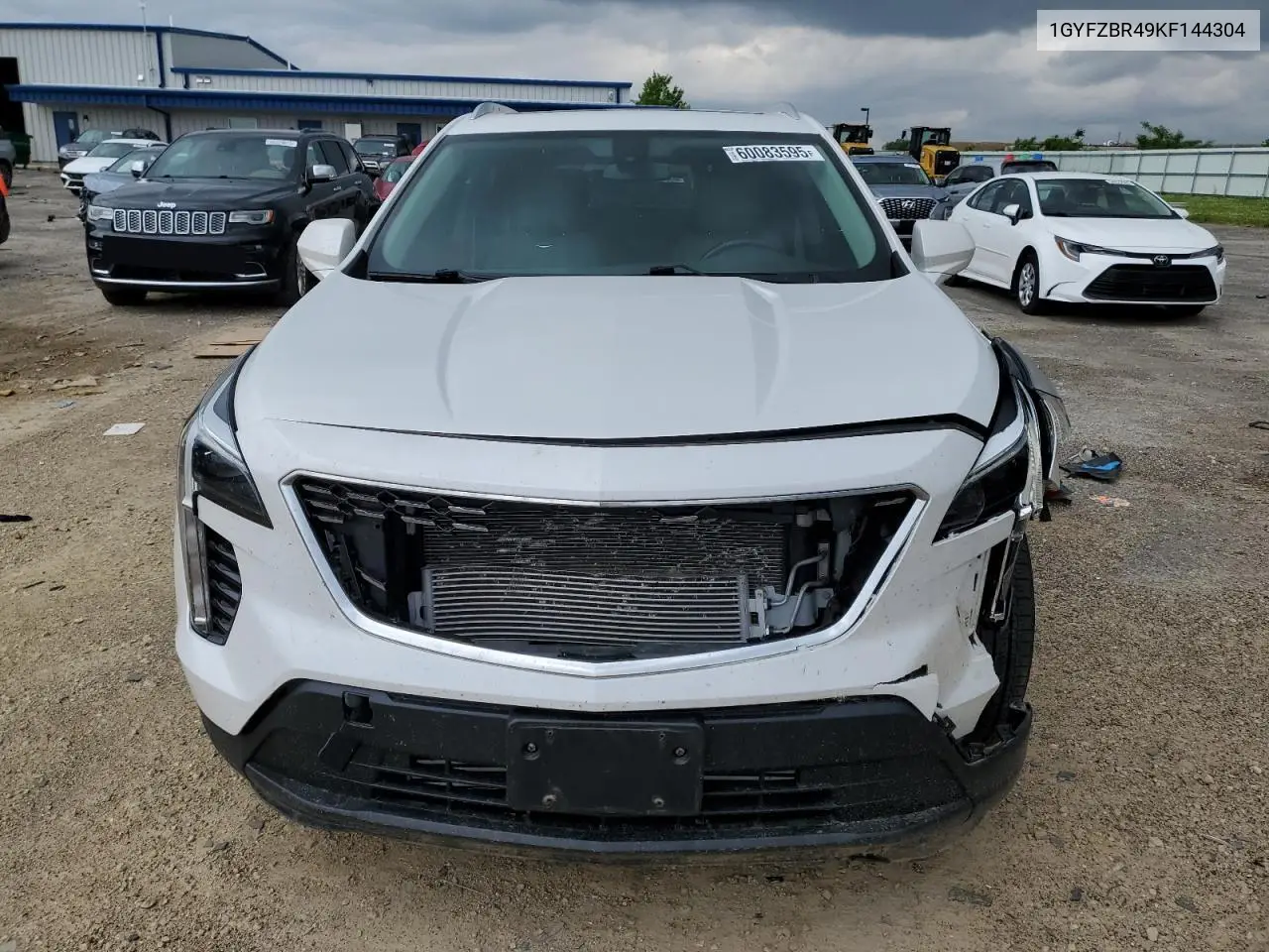 2019 Cadillac Xt4 Luxury VIN: 1GYFZBR49KF144304 Lot: 60083595