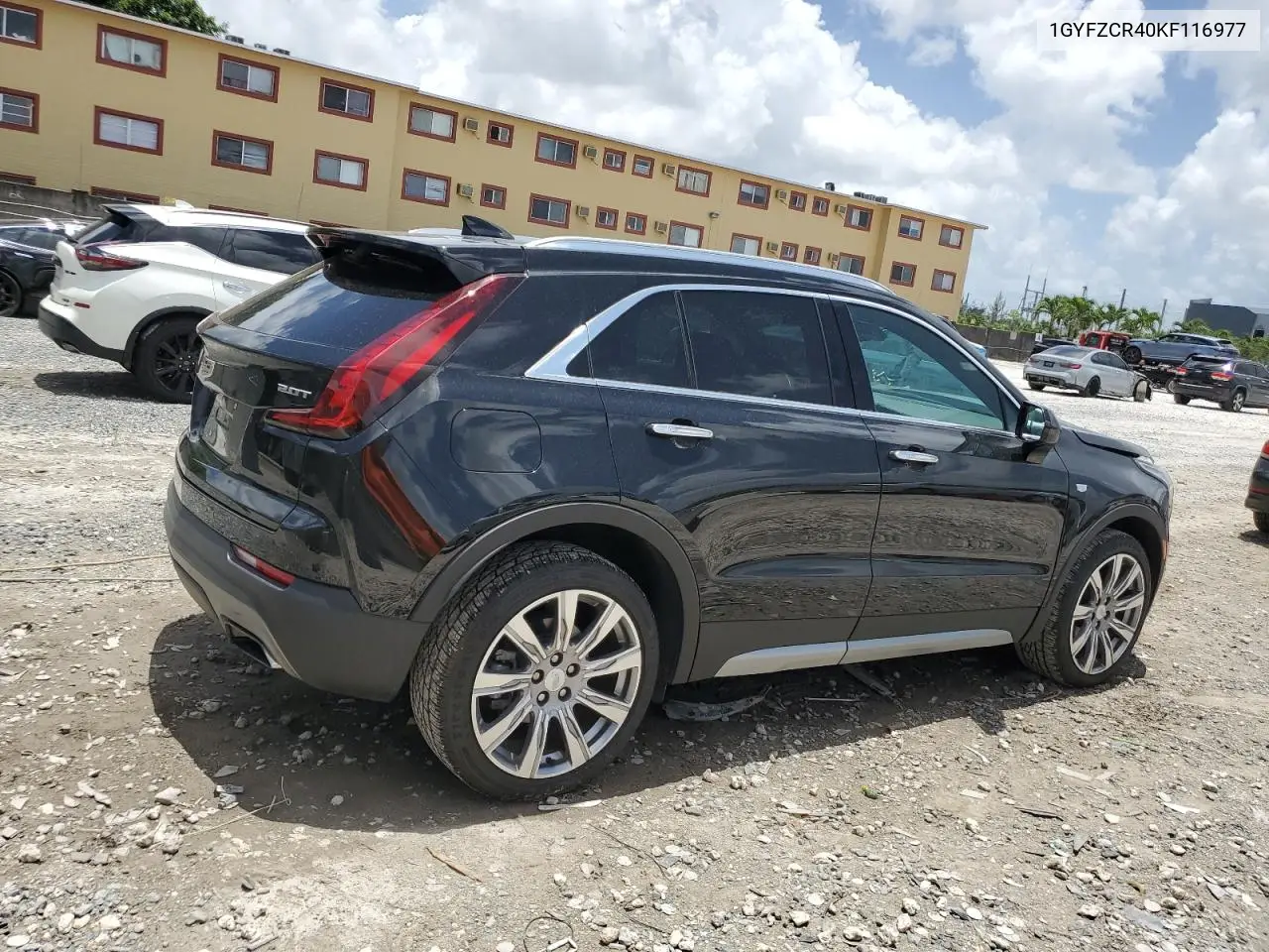 2019 Cadillac Xt4 Premium Luxury VIN: 1GYFZCR40KF116977 Lot: 60475035