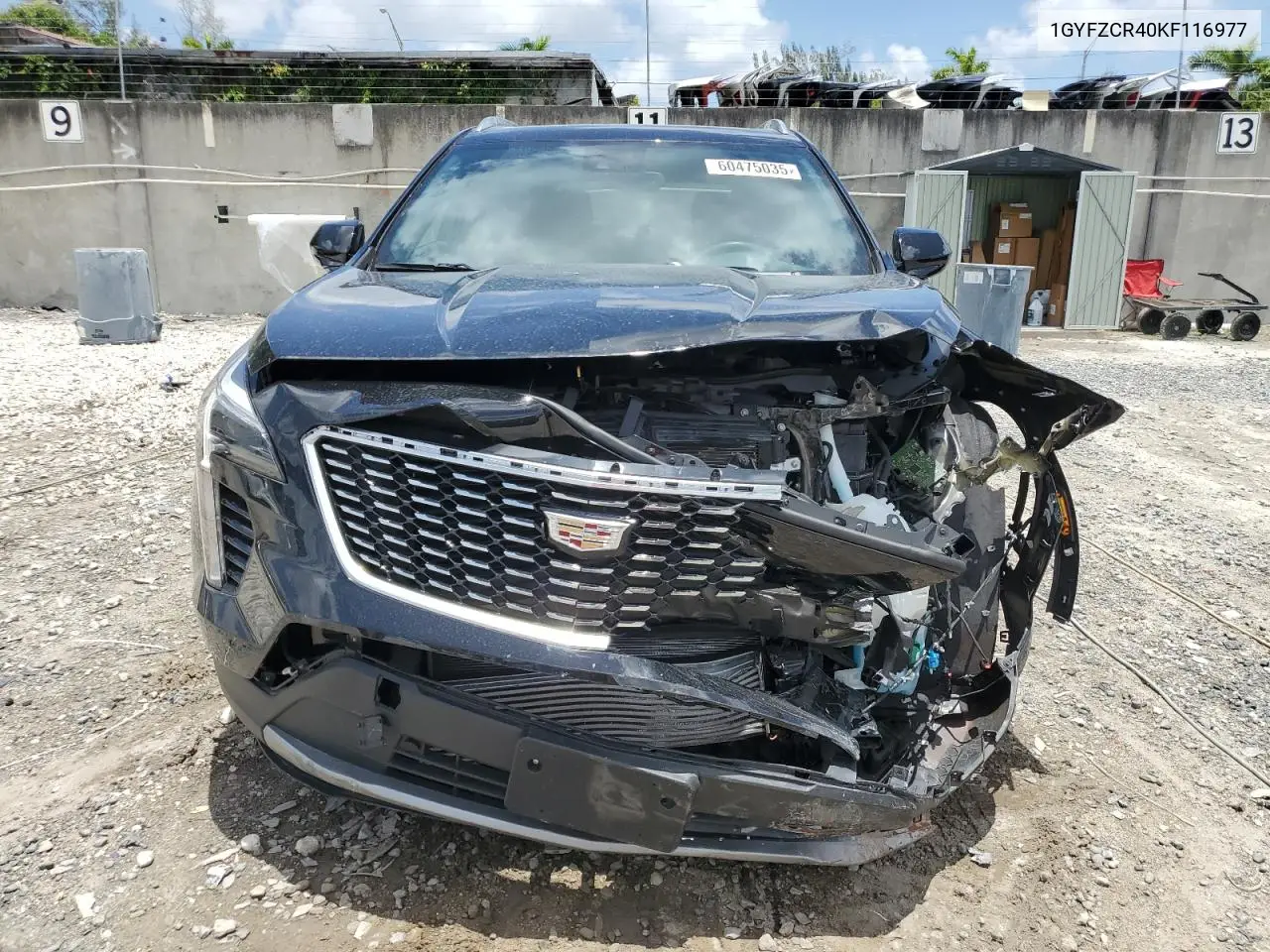 2019 Cadillac Xt4 Premium Luxury VIN: 1GYFZCR40KF116977 Lot: 60475035