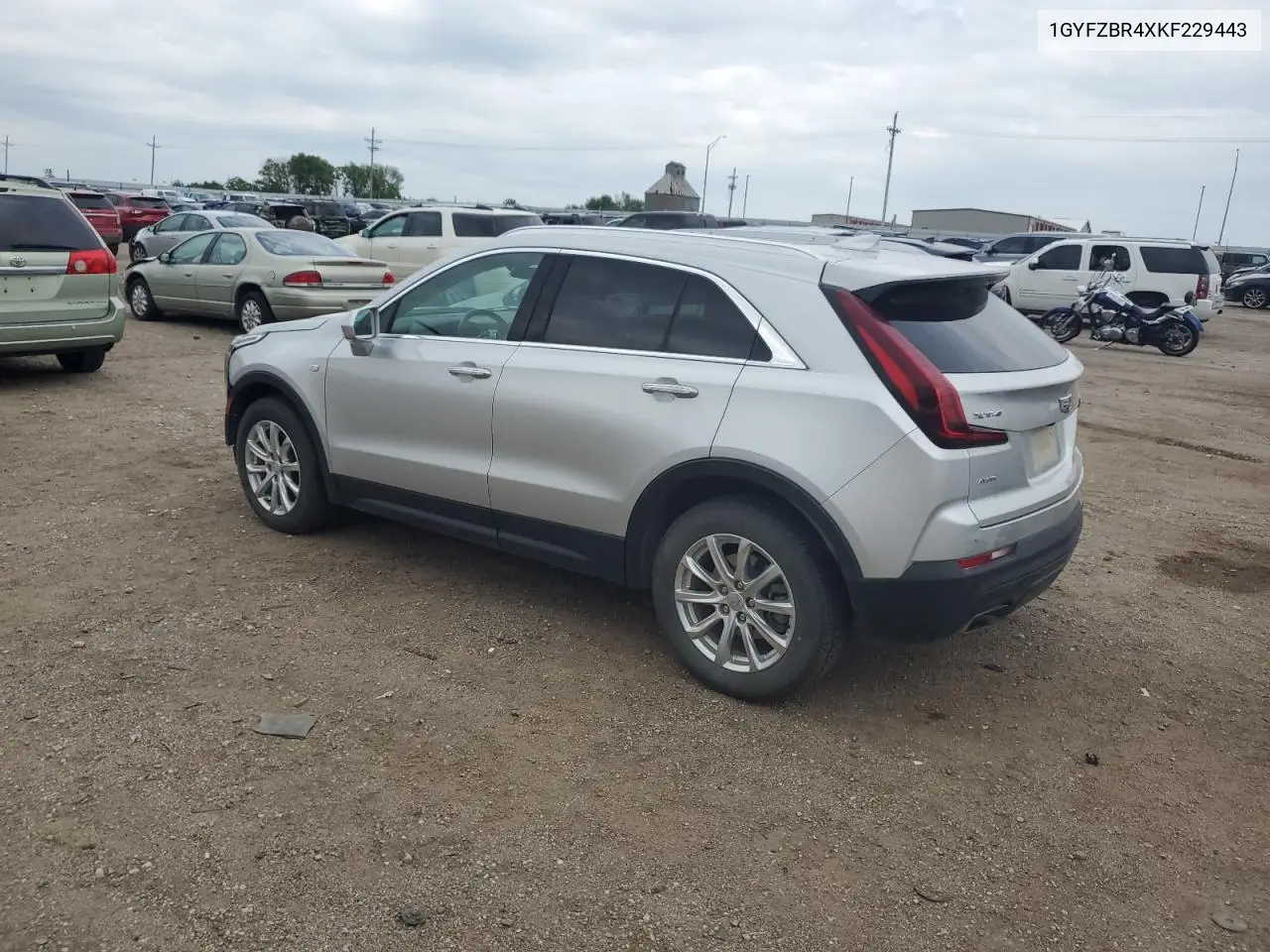 2019 Cadillac Xt4 Luxury VIN: 1GYFZBR4XKF229443 Lot: 60884545