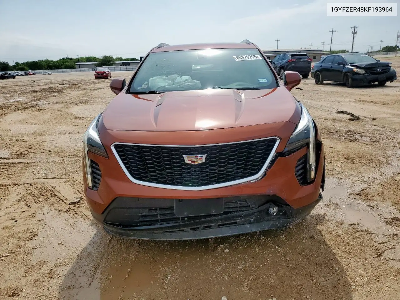 2019 Cadillac Xt4 Sport VIN: 1GYFZER48KF193964 Lot: 60979295