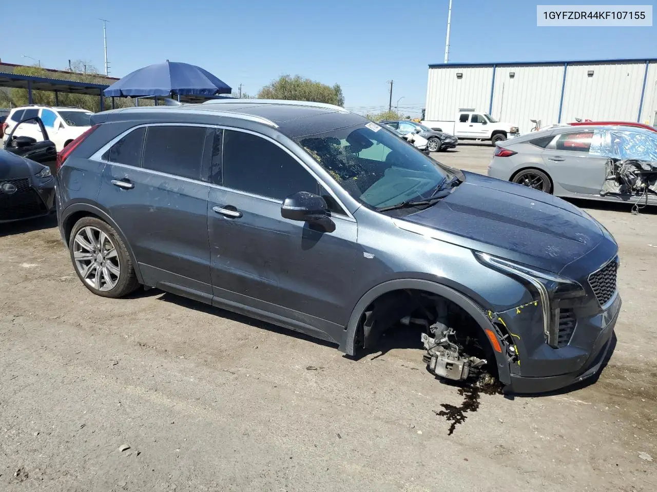 2019 Cadillac Xt4 Premium Luxury VIN: 1GYFZDR44KF107155 Lot: 61170205