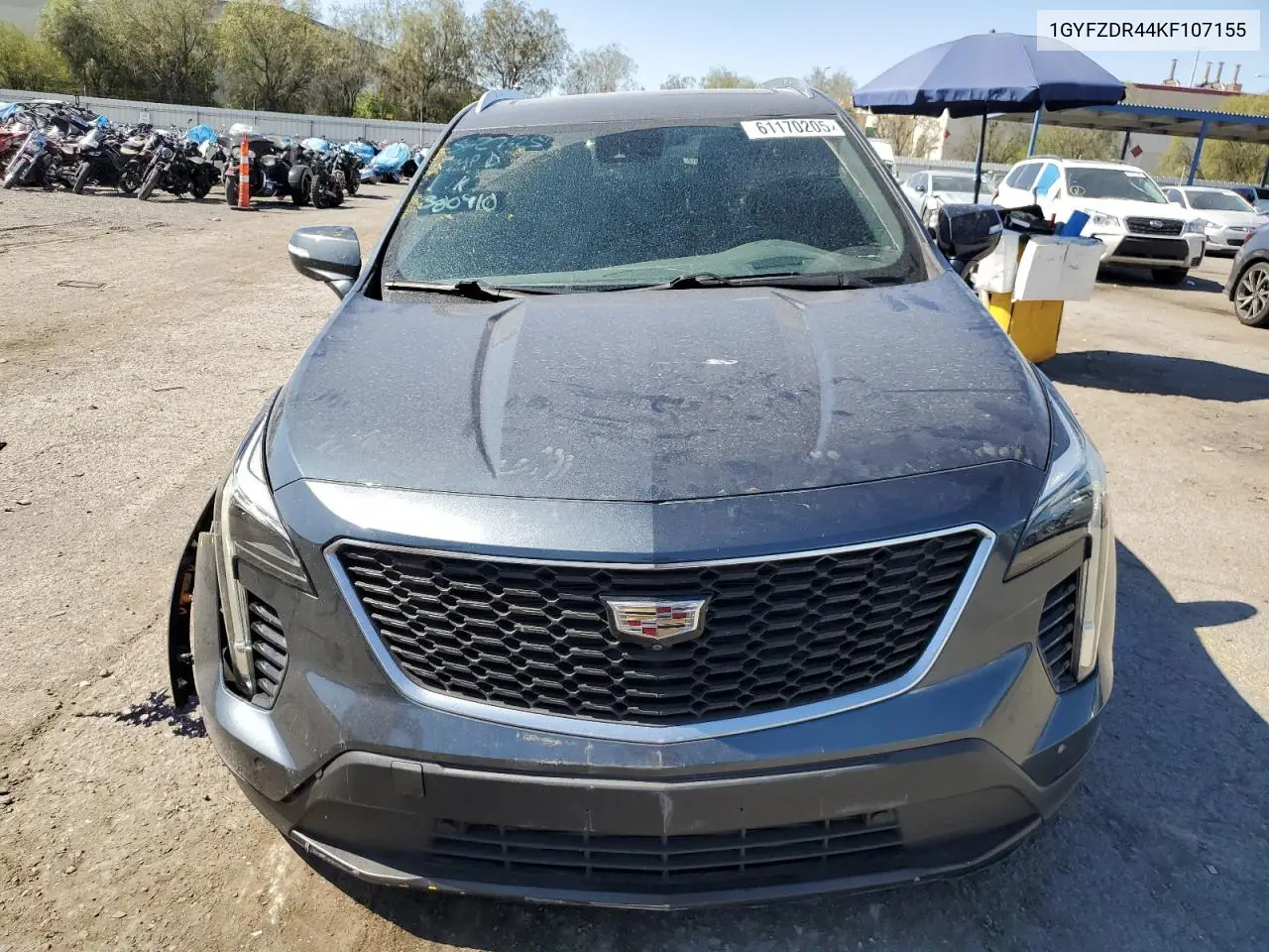 2019 Cadillac Xt4 Premium Luxury VIN: 1GYFZDR44KF107155 Lot: 61170205