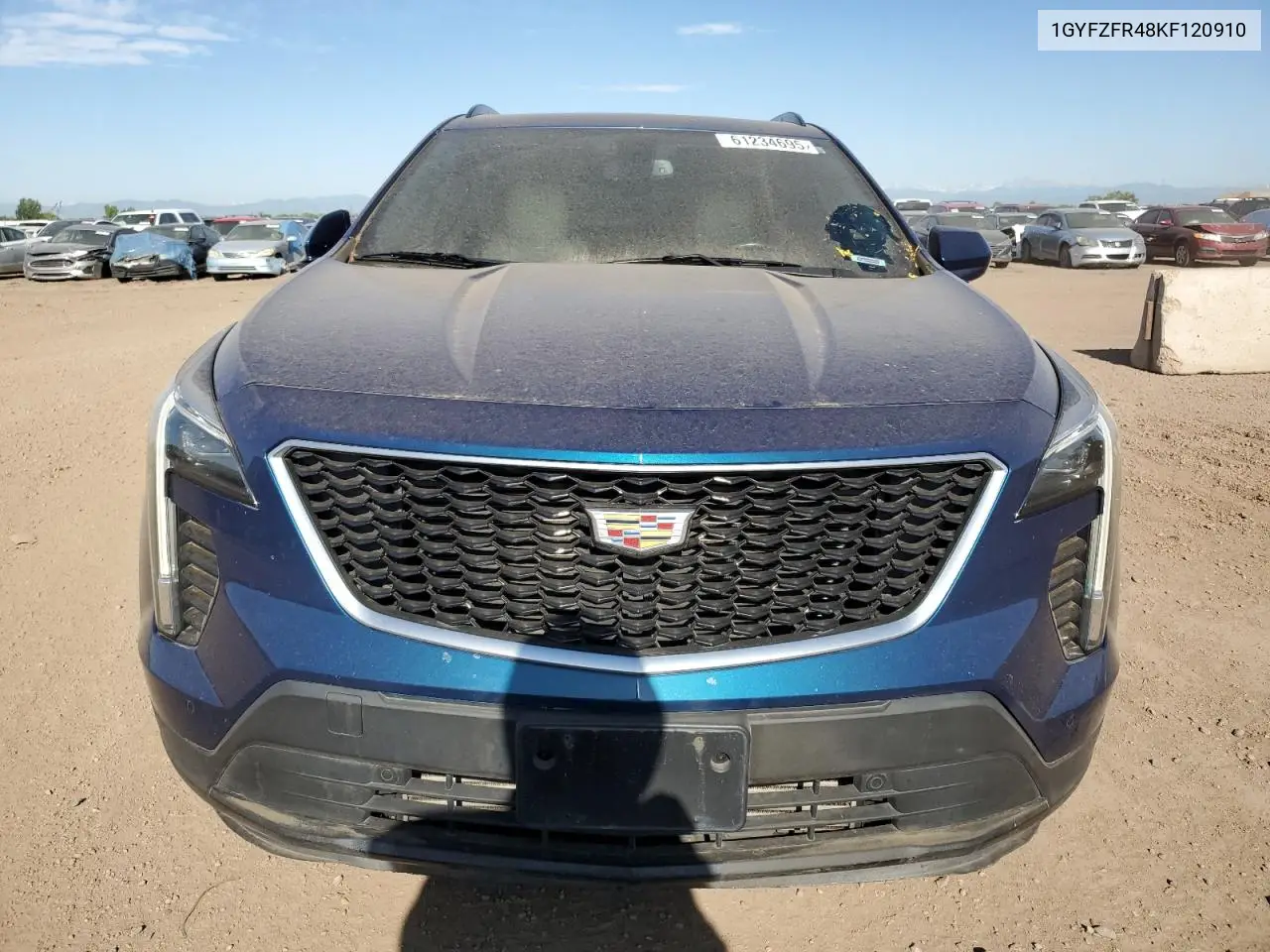 2019 Cadillac Xt4 Sport VIN: 1GYFZFR48KF120910 Lot: 61234695