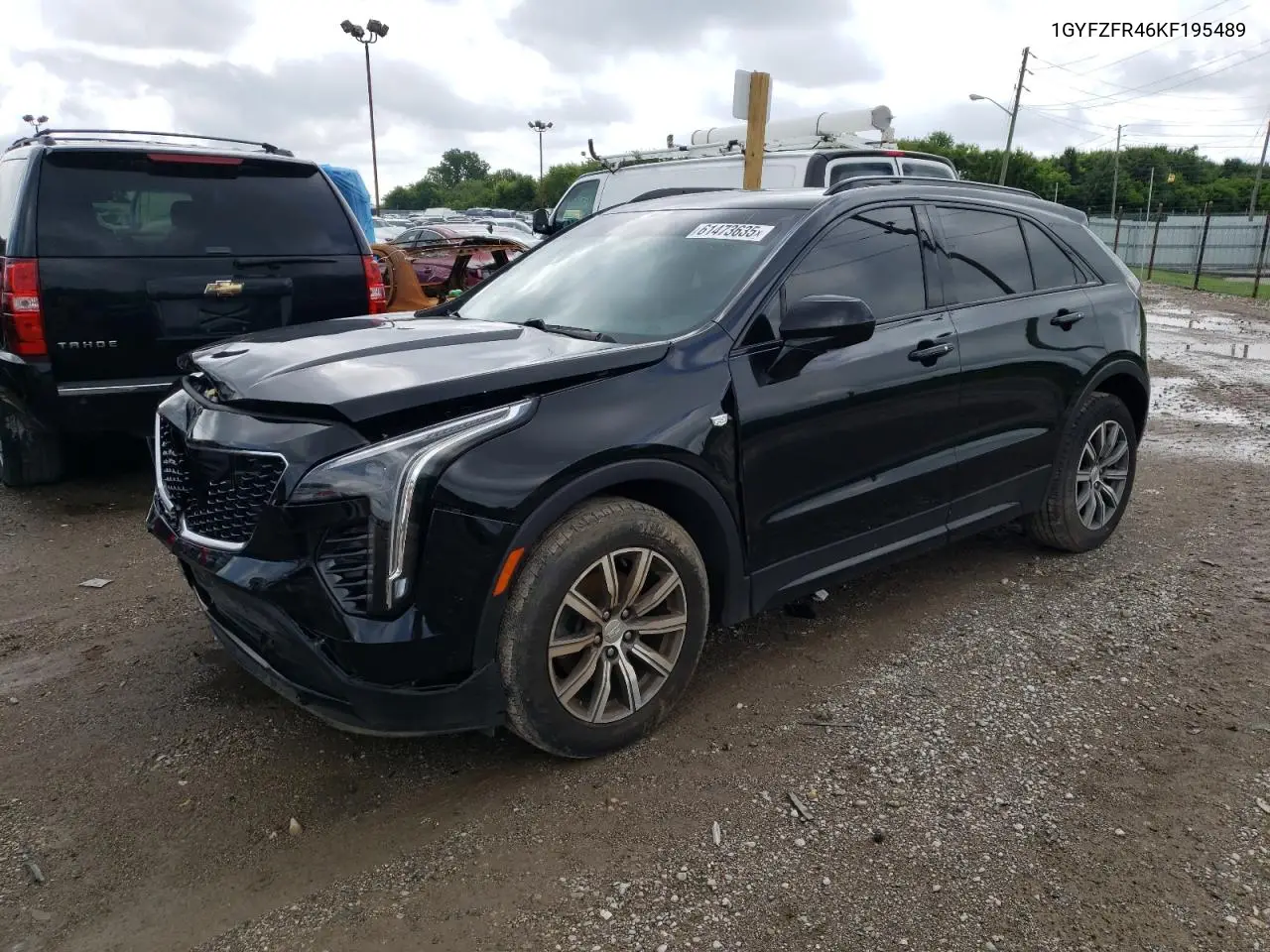 2019 Cadillac Xt4 Sport VIN: 1GYFZFR46KF195489 Lot: 61473635