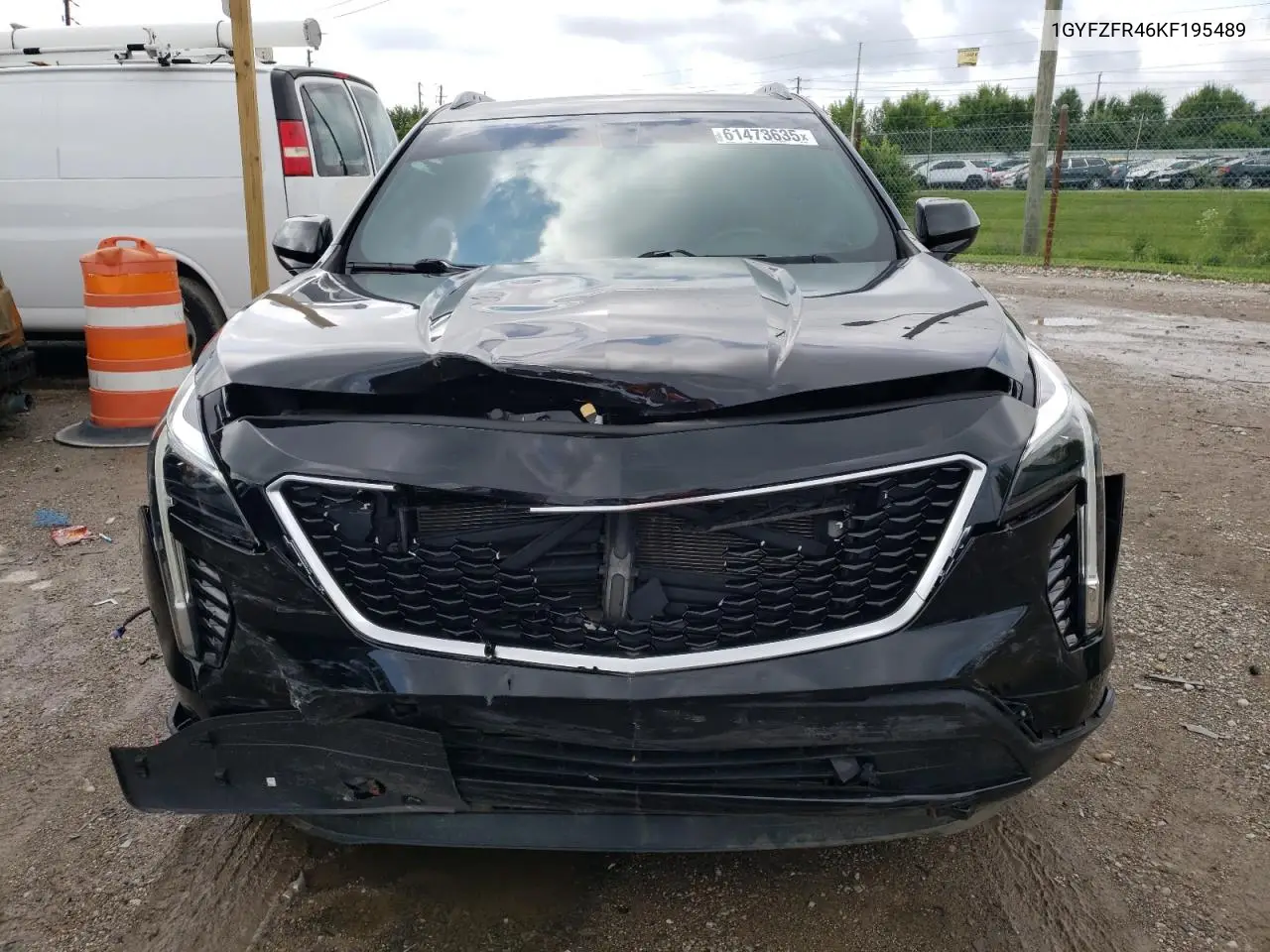 2019 Cadillac Xt4 Sport VIN: 1GYFZFR46KF195489 Lot: 61473635