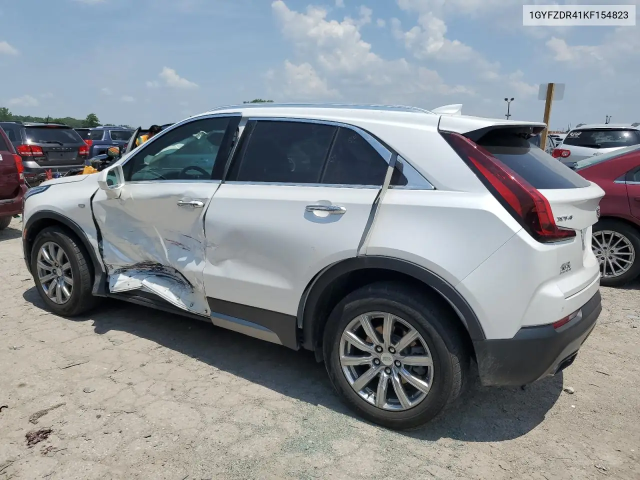 2019 Cadillac Xt4 Premium Luxury VIN: 1GYFZDR41KF154823 Lot: 61747605