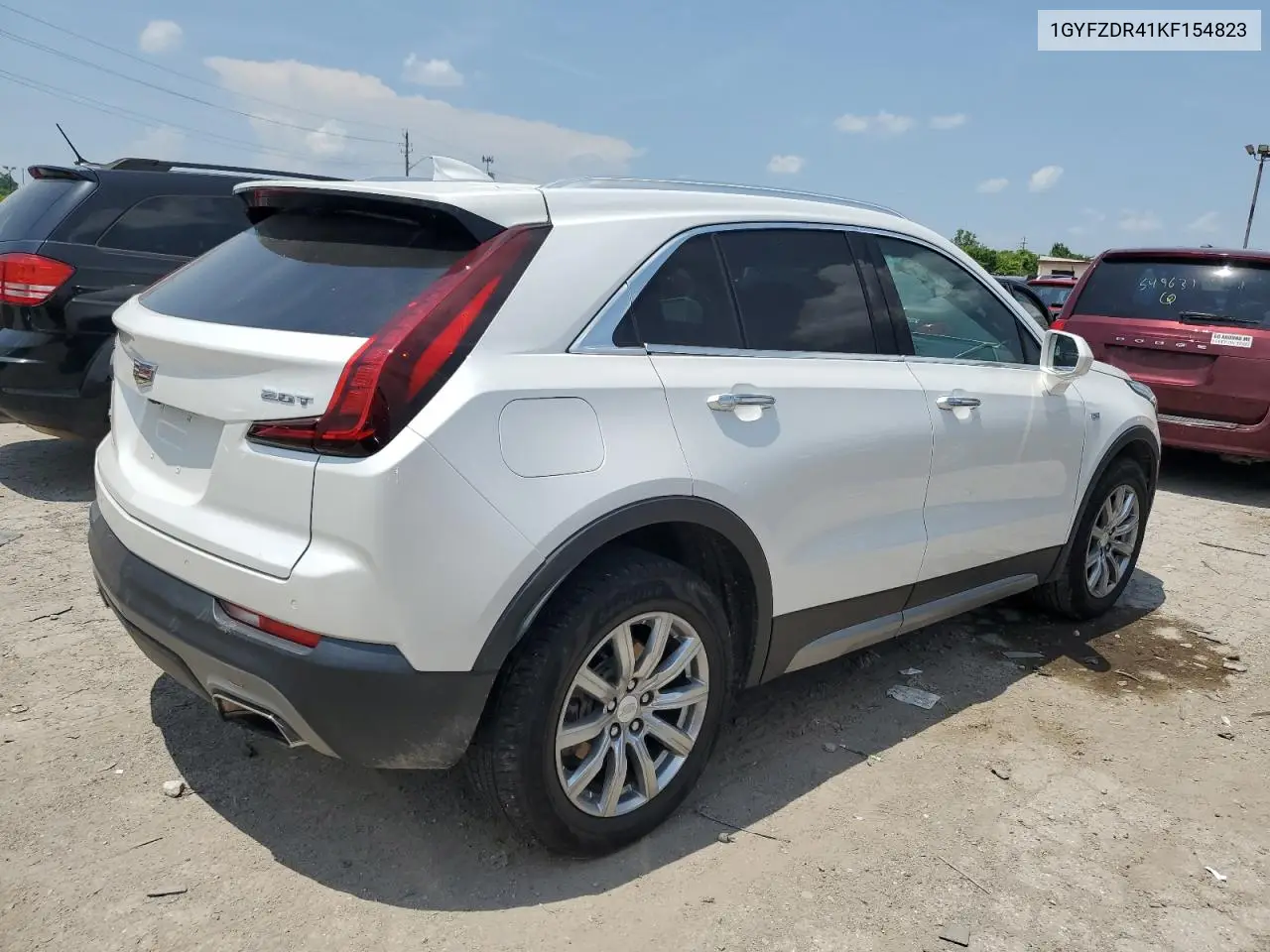 2019 Cadillac Xt4 Premium Luxury VIN: 1GYFZDR41KF154823 Lot: 61747605