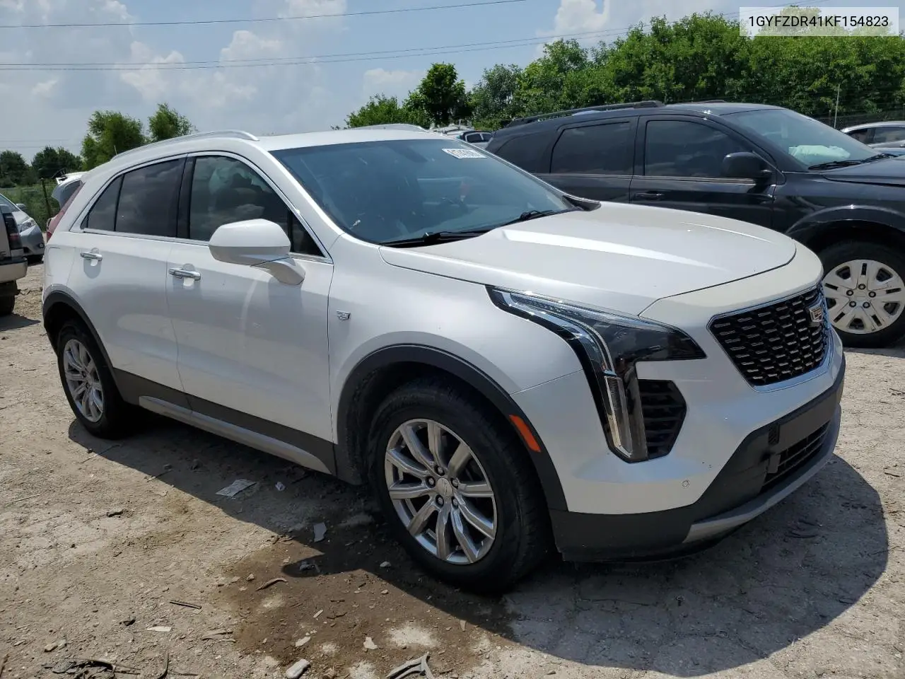 2019 Cadillac Xt4 Premium Luxury VIN: 1GYFZDR41KF154823 Lot: 61747605