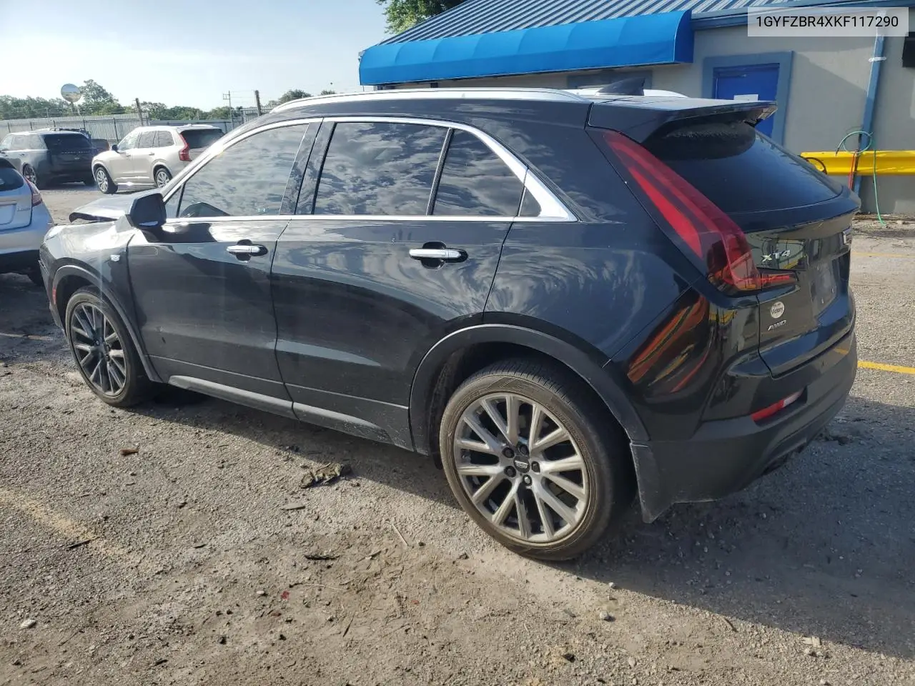 2019 Cadillac Xt4 Luxury VIN: 1GYFZBR4XKF117290 Lot: 61997635