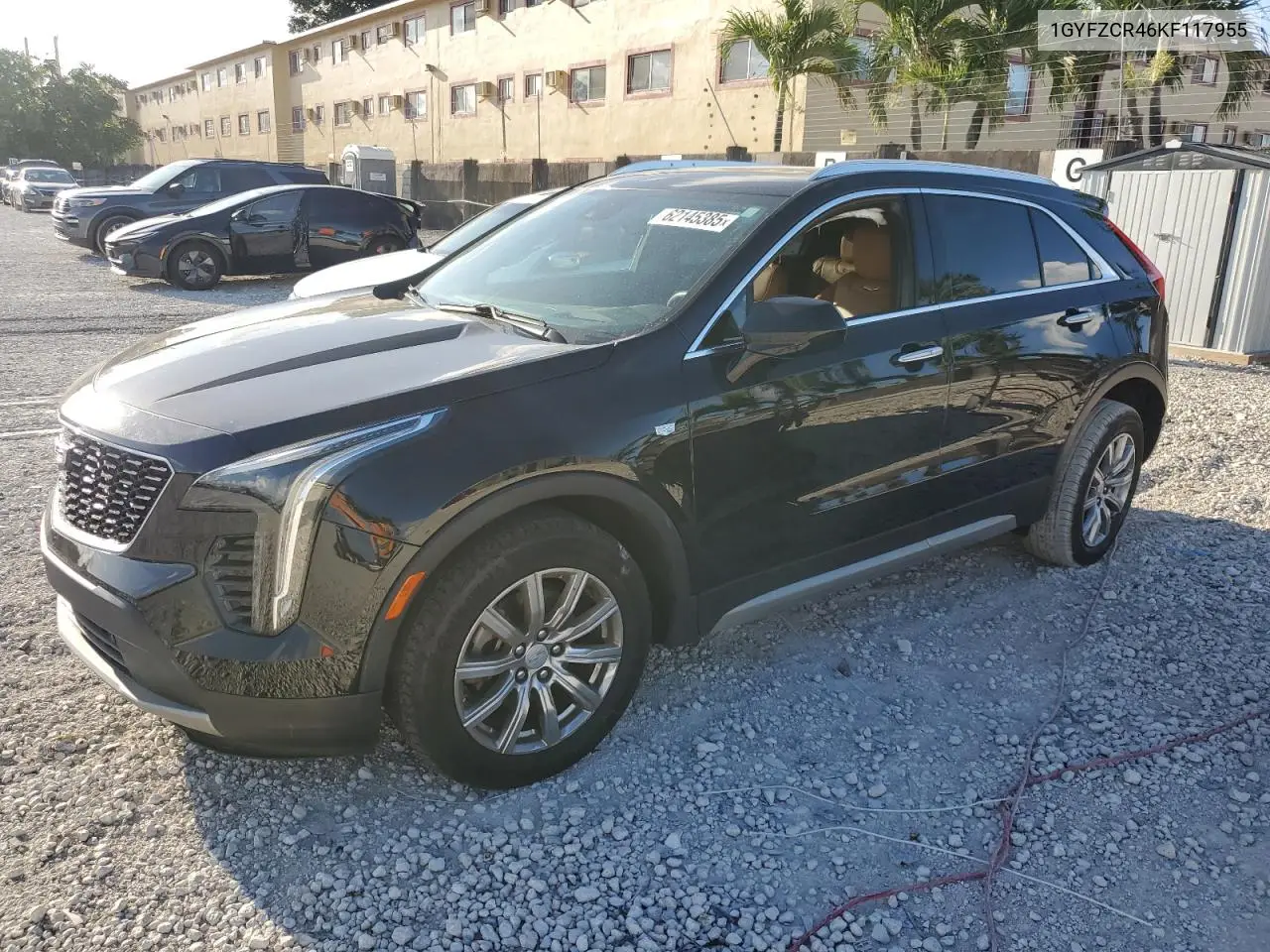 2019 Cadillac Xt4 Premium Luxury VIN: 1GYFZCR46KF117955 Lot: 62145385