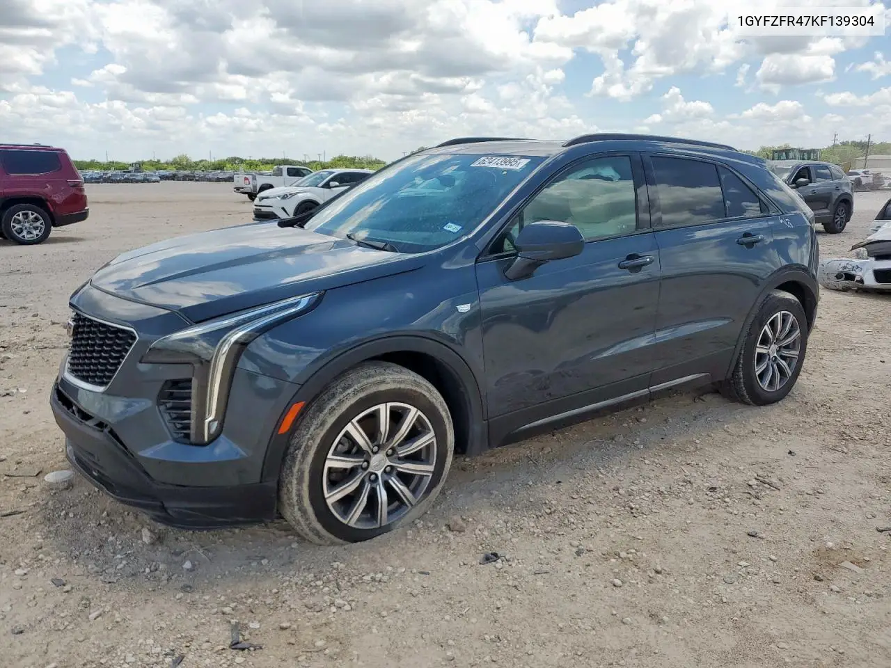 2019 Cadillac Xt4 Sport VIN: 1GYFZFR47KF139304 Lot: 62413995