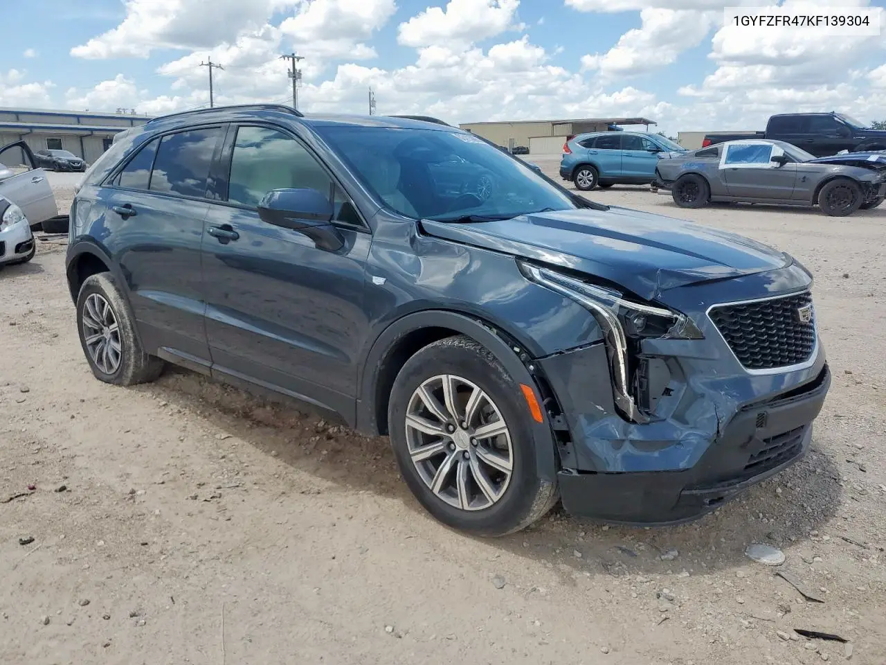 2019 Cadillac Xt4 Sport VIN: 1GYFZFR47KF139304 Lot: 62413995