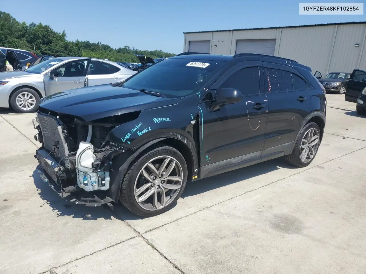 2019 Cadillac Xt4 Sport VIN: 1GYFZER48KF102854 Lot: 62511755