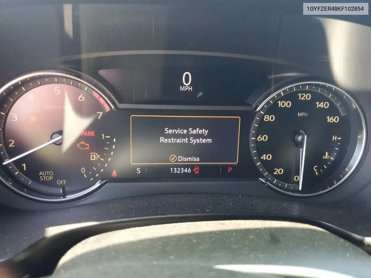 2019 Cadillac Xt4 Sport VIN: 1GYFZER48KF102854 Lot: 62511755