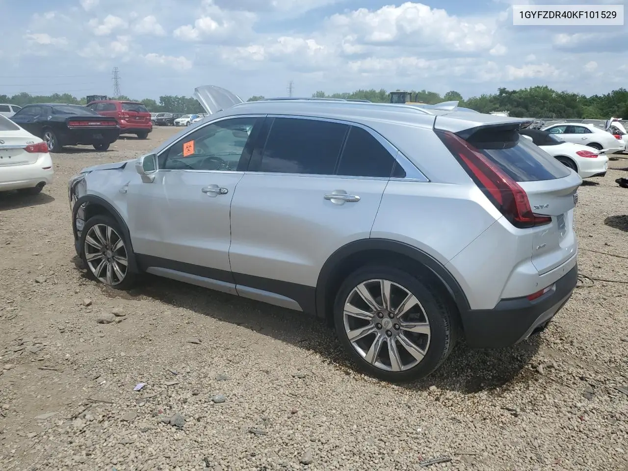 2019 Cadillac Xt4 Premium Luxury VIN: 1GYFZDR40KF101529 Lot: 62735615