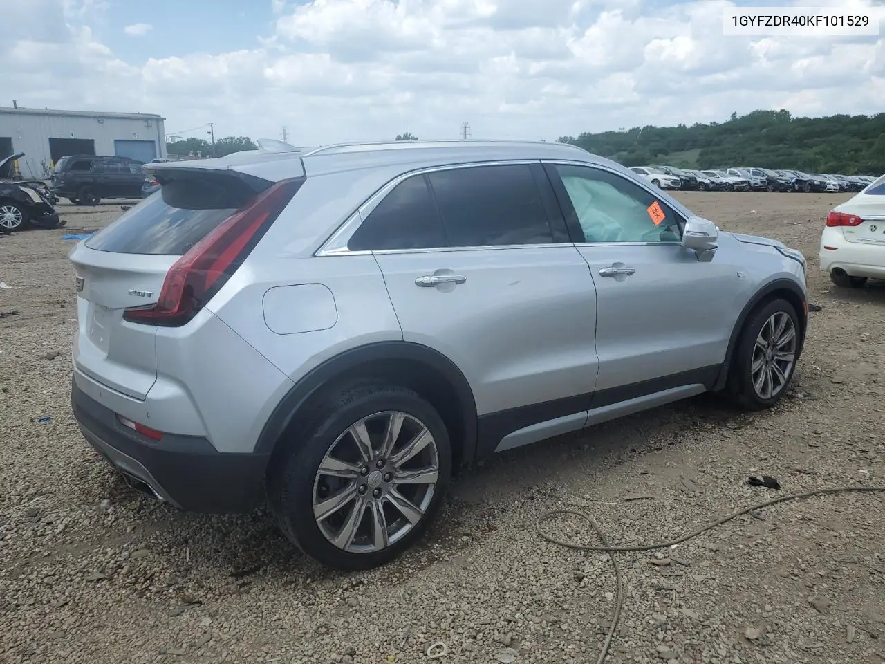 2019 Cadillac Xt4 Premium Luxury VIN: 1GYFZDR40KF101529 Lot: 62735615