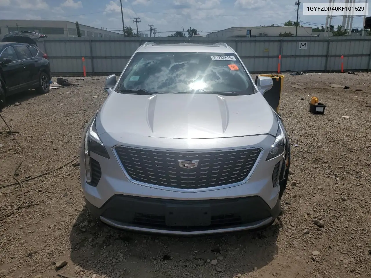 2019 Cadillac Xt4 Premium Luxury VIN: 1GYFZDR40KF101529 Lot: 62735615