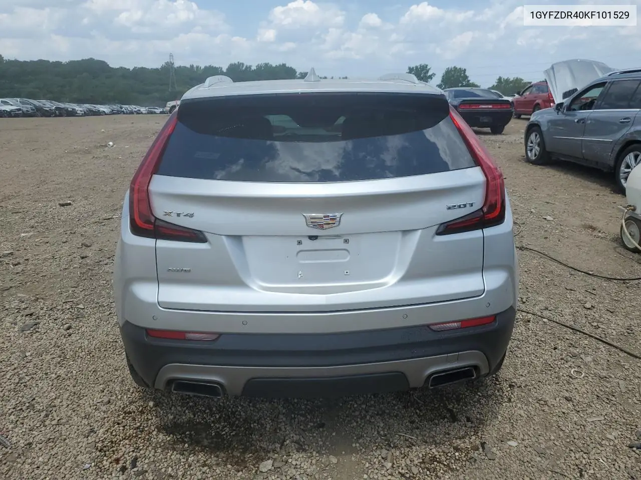 2019 Cadillac Xt4 Premium Luxury VIN: 1GYFZDR40KF101529 Lot: 62735615