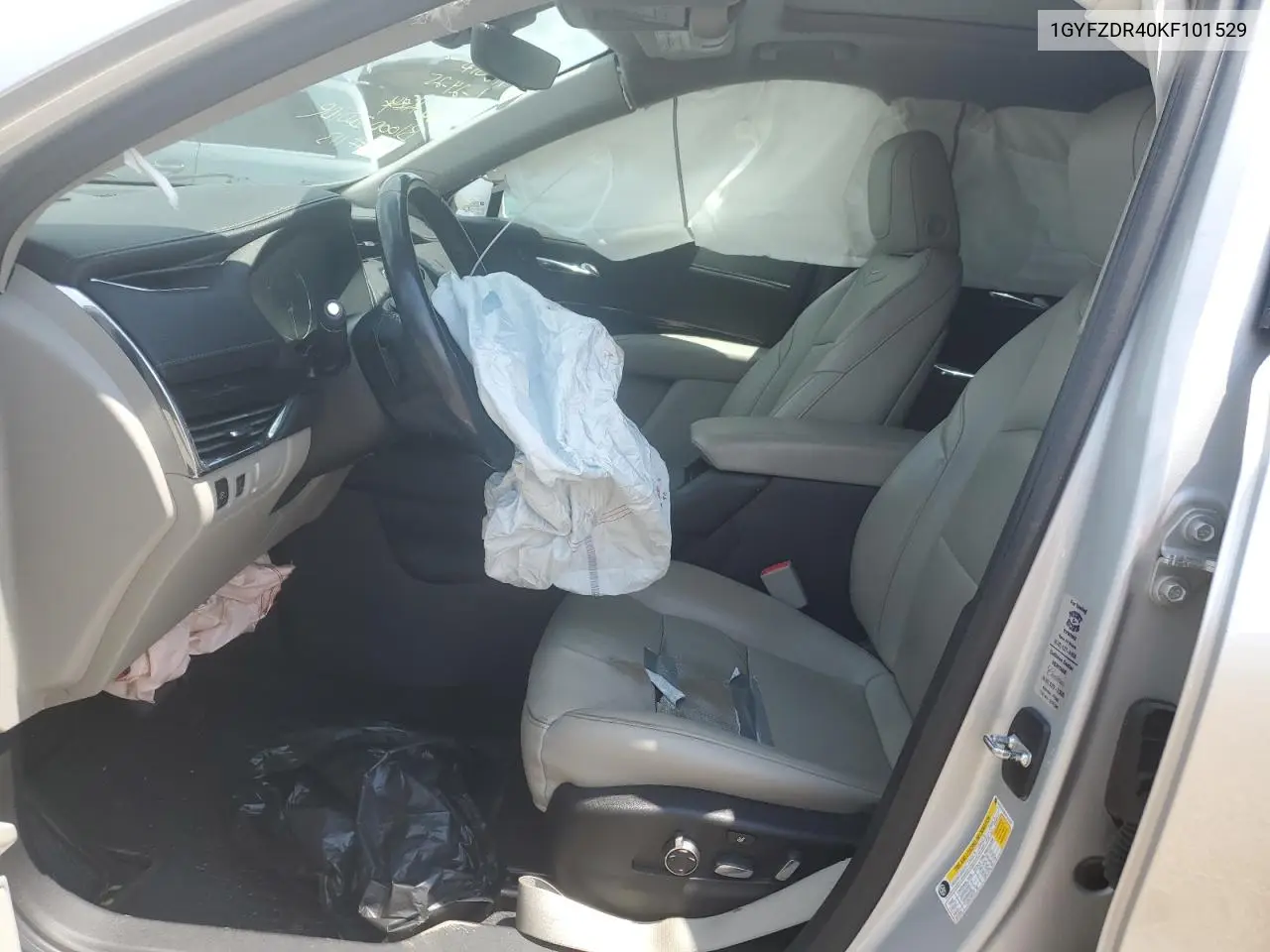 2019 Cadillac Xt4 Premium Luxury VIN: 1GYFZDR40KF101529 Lot: 62735615