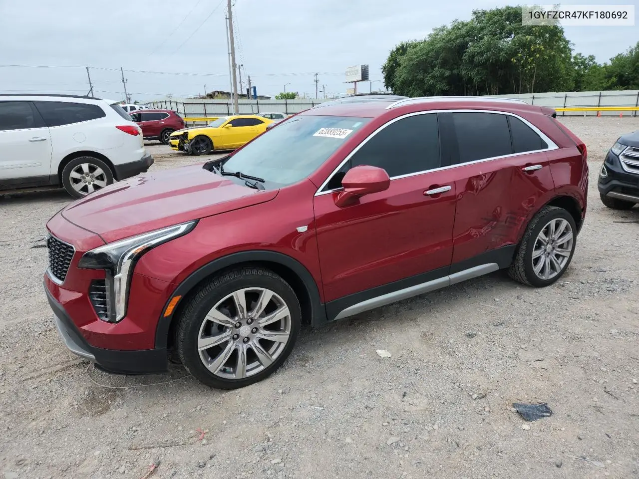 2019 Cadillac Xt4 Premium Luxury VIN: 1GYFZCR47KF180692 Lot: 62889255