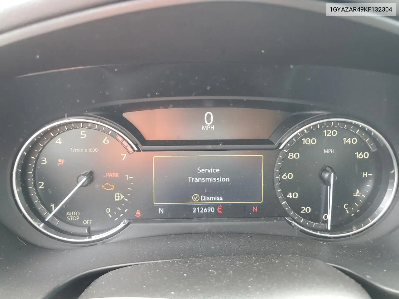 2019 Cadillac Xt4 Luxury VIN: 1GYAZAR49KF132304 Lot: 62907685