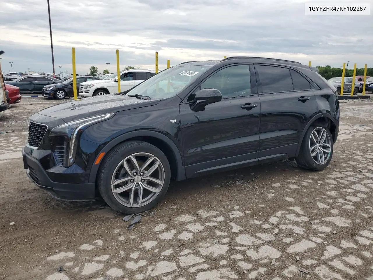2019 Cadillac Xt4 Sport VIN: 1GYFZFR47KF102267 Lot: 62924485