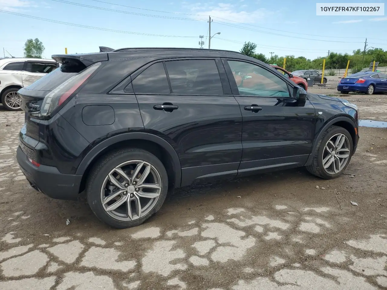 2019 Cadillac Xt4 Sport VIN: 1GYFZFR47KF102267 Lot: 62924485