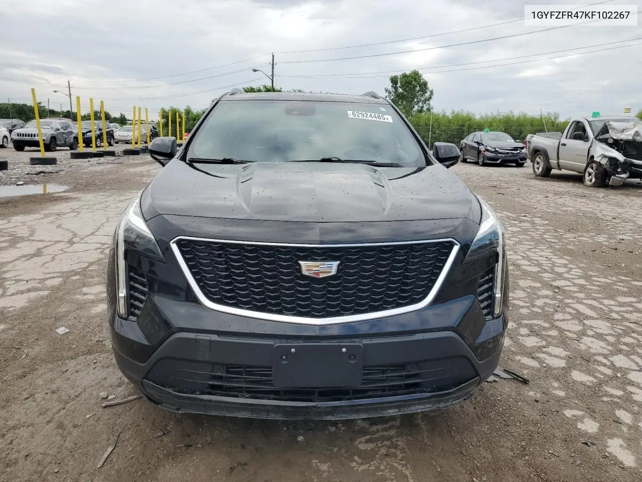 2019 Cadillac Xt4 Sport VIN: 1GYFZFR47KF102267 Lot: 62924485
