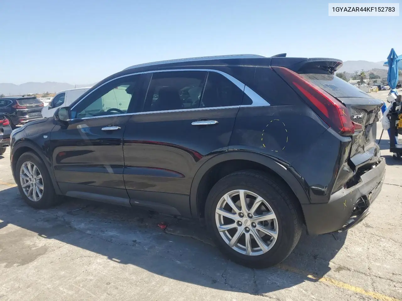 2019 Cadillac Xt4 Luxury VIN: 1GYAZAR44KF152783 Lot: 63126955