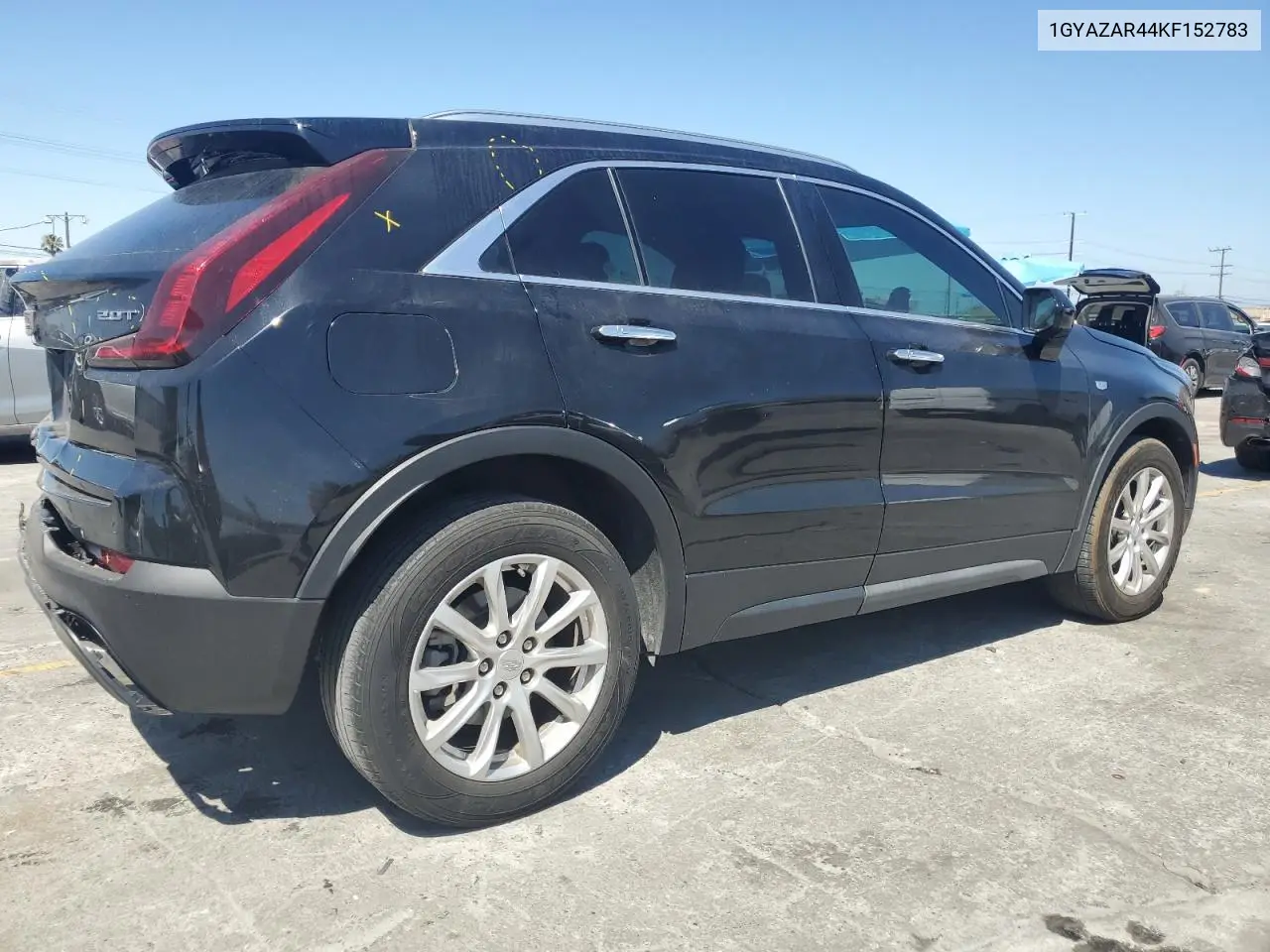 2019 Cadillac Xt4 Luxury VIN: 1GYAZAR44KF152783 Lot: 63126955
