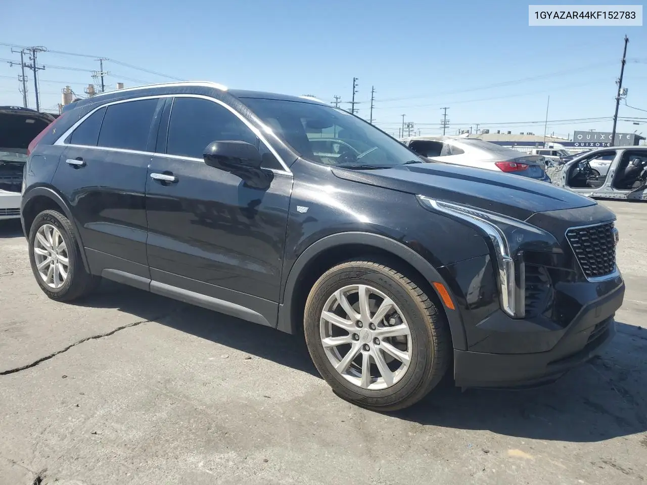 2019 Cadillac Xt4 Luxury VIN: 1GYAZAR44KF152783 Lot: 63126955