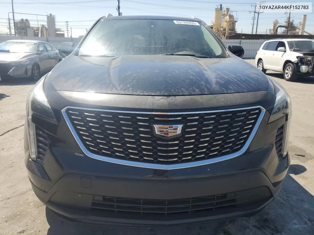 2019 Cadillac Xt4 Luxury VIN: 1GYAZAR44KF152783 Lot: 63126955