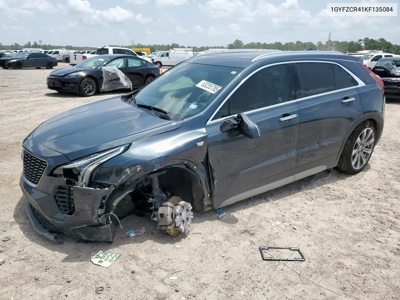 2019 Cadillac Xt4 Premium Luxury VIN: 1GYFZCR41KF135084 Lot: 63255785